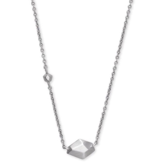 KENDRA SCOTT • Silver Laureen Necklace - Picture 1 of 4